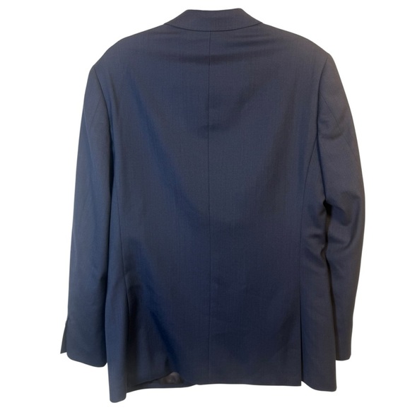 J.Crew Ludlow Tollegno 1900 Dark Blue Italian Wool Suit Jacket Size 40R NWOT - Picture 3 of 8